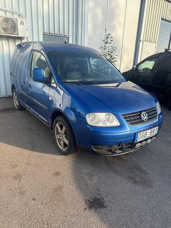 Blå Begagnad 2008 VW Caddy Minibuss | 12 500 kr - Bild 1/4