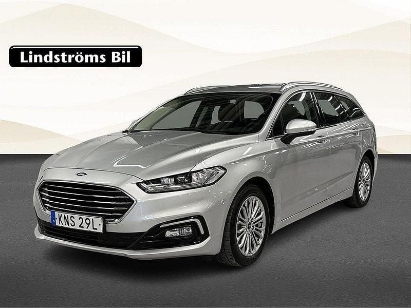 Grå Begagnad 2021 Ford Mondeo Titanium Kombi | 224 900 kr (Marknadspris) - Bild 1/3