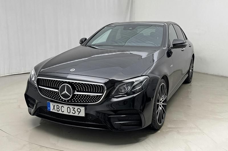 Svart Begagnad 2018 Mercedes E43 AMG AMG Sedan | 414 000 kr - Bild 1/4