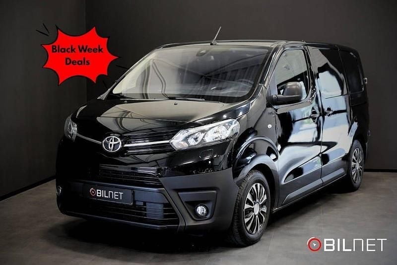 Svart Begagnad 2018 Toyota Proace Van | 139 900 kr (Bra pris) - Bild 1/4