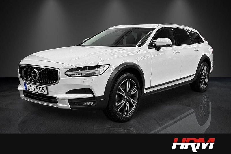 Vit Begagnad 2018 Volvo V90 CC Inscription Kombi | 349 900 kr (Marknadspris) - Bild 1/4