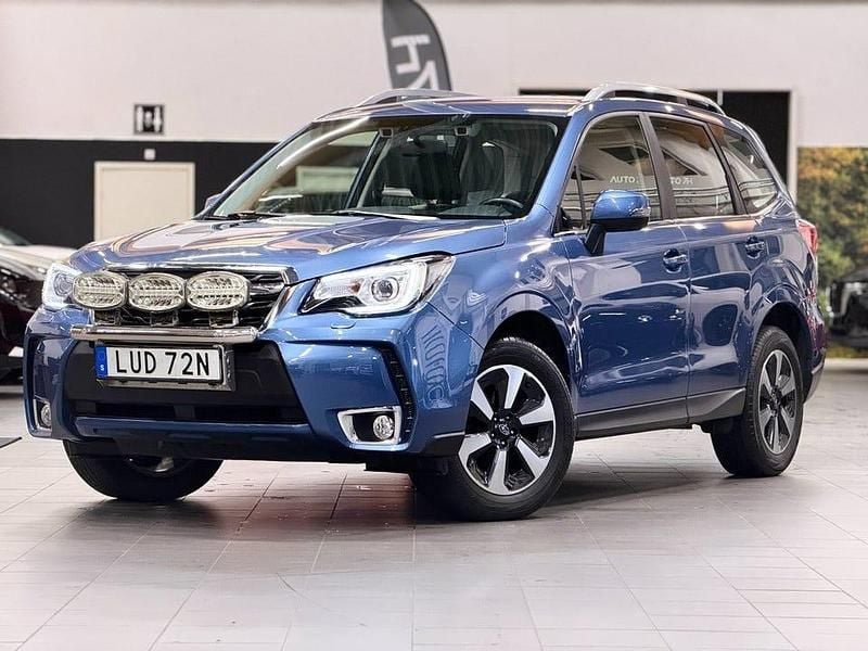 Blå Begagnad 2019 Subaru Forester SUV | 224 900 kr (Bra pris) - Bild 1/4