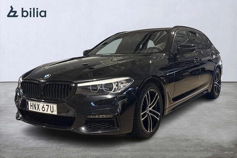 Begagnad BMW 520 M Sport 192 HK (141 kW) 2020 Svart Kombi