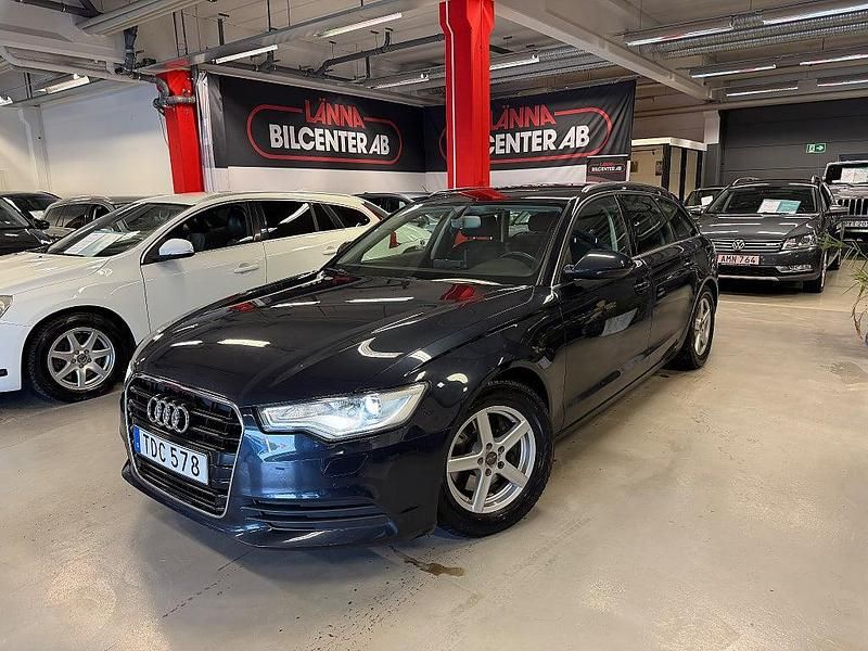 Blå Begagnad 2014 Audi A6 Sport Kombi | 158 900 kr (Marknadspris) - Bild 1/4