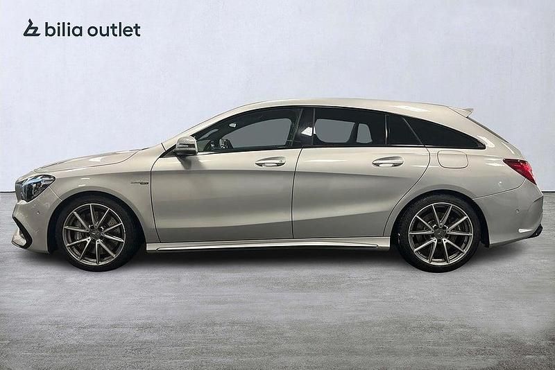 Begagnad Mercedes CLA45 AMG Shooting Brake AMG 381 HK (280 kW) 2016 Silver Kombi