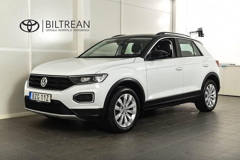 Vit Begagnad 2018 VW T-Roc SUV | 214 900 kr (Bra pris) - Bild 1/4