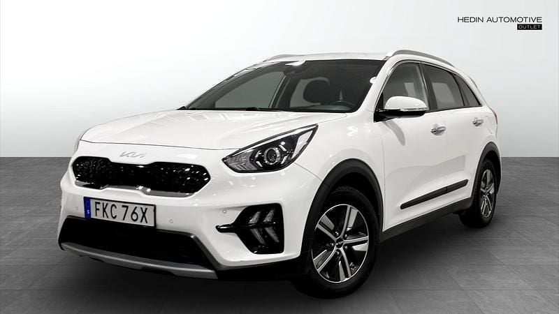 Vit (white) Begagnad 2022 Kia Niro SUV | 239 900 kr (Bra pris) - Bild 1/4