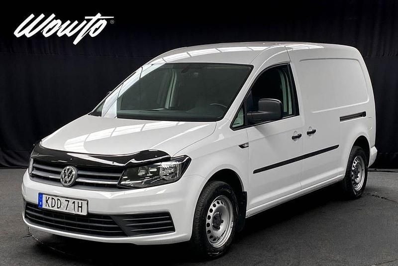 Vit Begagnad 2019 VW Caddy Maxi Minibuss | 219 800 kr (Lite dyr) - Bild 1/3