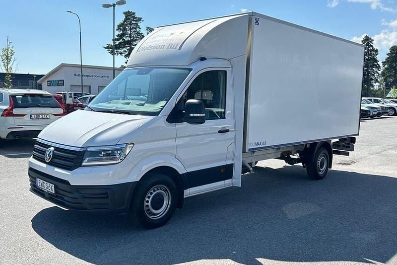 Vit Begagnad 2022 VW Crafter Van | 549 900 kr - Bild 1/4
