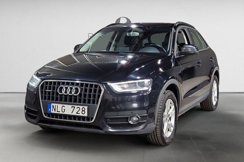 Svart Begagnad 2013 Audi Q3 Comfort SUV | 104 900 kr (Bra pris) - Bild 1/3