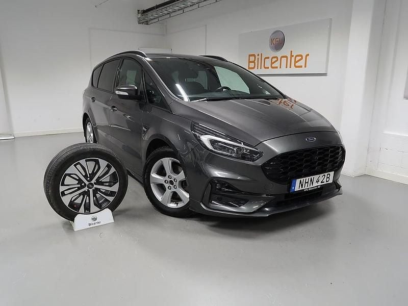 Grå Begagnad 2022 Ford S-MAX S Minibuss | 339 900 kr - Bild 1/3