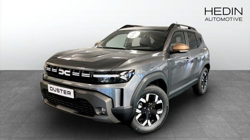 Grå (white) Ny 2025 Dacia Duster Extreme SUV | 344 200 kr (Marknadspris) - Bild 1/4