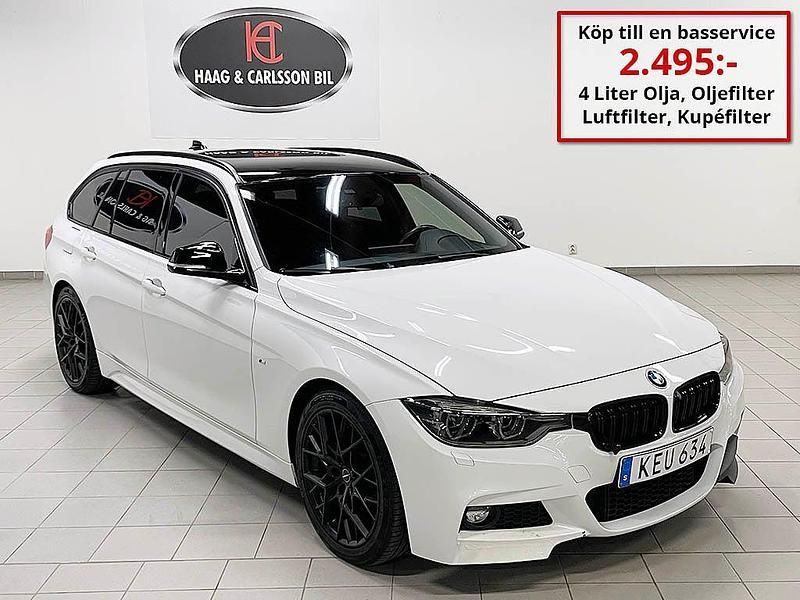 Begagnad BMW 320 M Sport 190 HK (139 kW) 2018 Vit Kombi