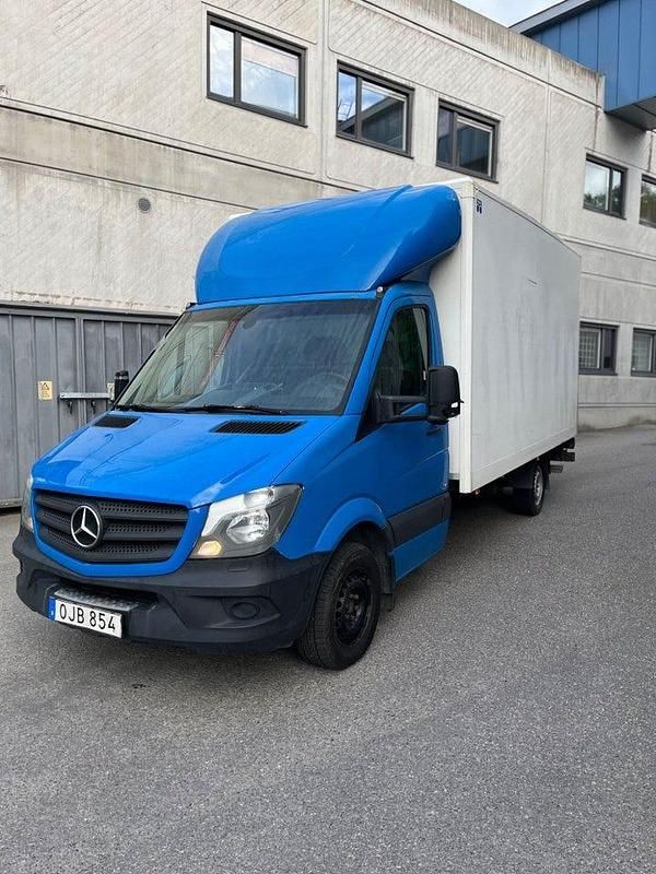 Blå Begagnad 2017 Mercedes 316 Van | 99 900 kr - Bild 1/4