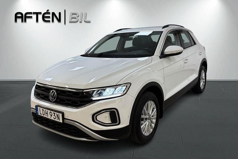 Vit Begagnad 2024 VW T-Roc SUV | 284 900 kr (Marknadspris) - Bild 1/3
