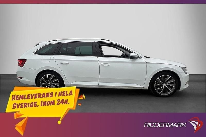 Vit Begagnad 2018 Skoda Superb Kombi | 159 900 kr (Marknadspris) - Bild 1/2