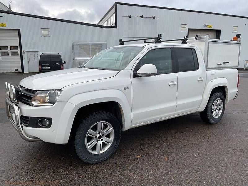 Begagnad VW Amarok 180 HK (132 kW) 2015 Vit Pickup