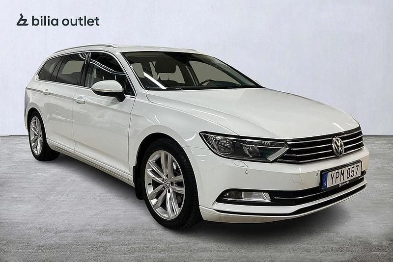 Begagnad VW Passat 150 HK (110 kW) 2017 Vit Kombi