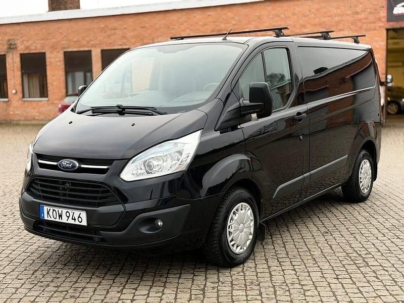 Svart Begagnad 2015 Ford Transit Custom Van | 117 900 kr (Bra pris) - Bild 1/4