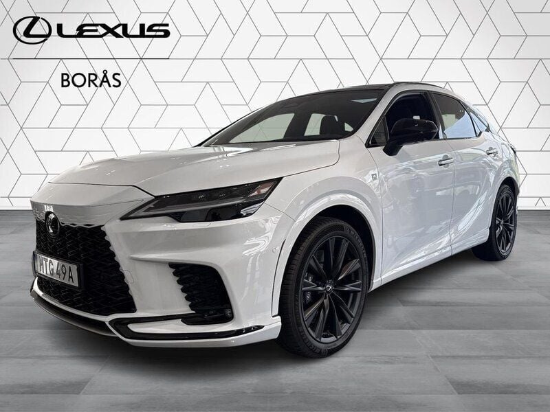 Vit Begagnad 2023 Lexus RX500h Sport Line SUV | 839 900 kr - Bild 1/4