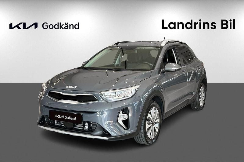 Grå Begagnad 2022 Kia Stonic Advance SUV | 199 300 kr (Bra pris) - Bild 1/4