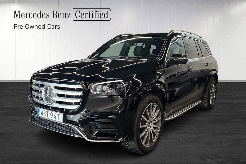 Svart Begagnad 2024 Mercedes GLS450 SUV | 1 129 500 kr (Bra pris) - Bild 1/4