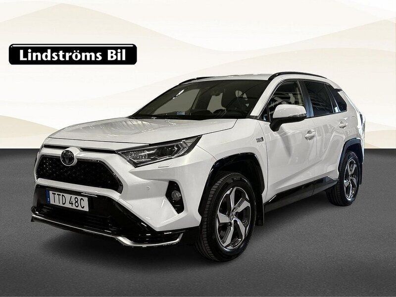 Vit Begagnad 2020 Toyota RAV4 Hybrid Edition SUV | 364 900 kr (Marknadspris) - Bild 1/3
