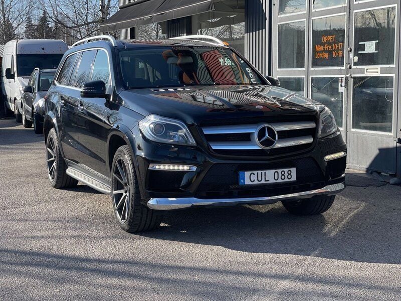 Begagnad Mercedes GL350 AMG line 259 HK (190 kW) 2014 Svart SUV