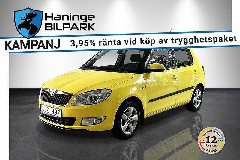 Gul Begagnad 2011 Skoda Fabia Elegance Halvkombi | 39 900 kr (Bra pris) - Bild 1/2