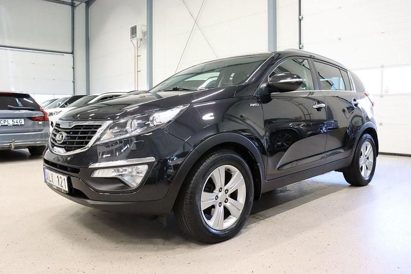 Svart Begagnad 2013 Kia Sportage EX SUV | 144 900 kr (Lite dyr) - Bild 1/4