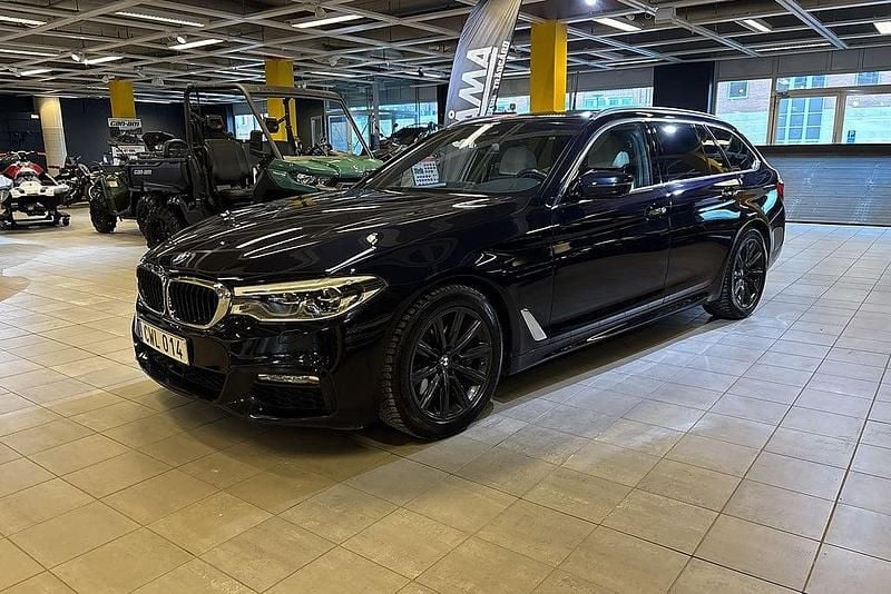Begagnad BMW 530 M Sport 265 HK (194 kW) 2017 Svart Kombi