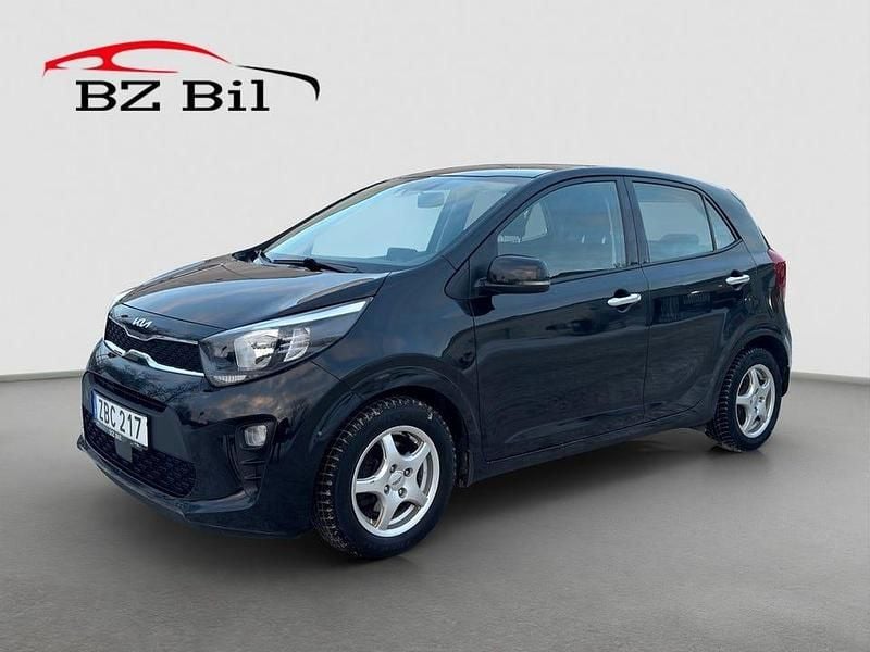 Svart Begagnad 2022 Kia Picanto Advance Halvkombi | 124 900 kr (Marknadspris) - Bild 1/4
