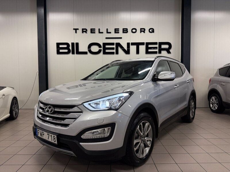 Silver Begagnad 2013 Hyundai Santa Fe SUV | 149 900 kr (Bra pris) - Bild 1/4