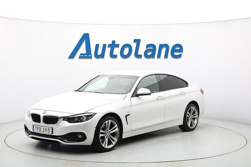 Begagnad BMW 420 Gran Coupé Sport Line 190 HK (139 kW) 2018 Vit Sportkupé