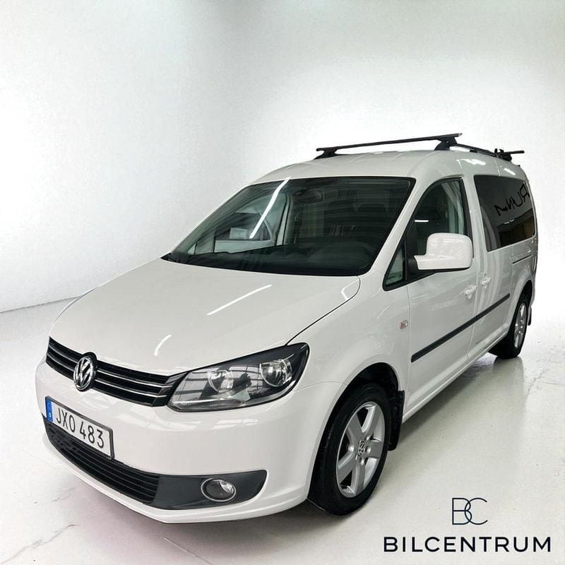 Vit Begagnad 2011 VW Caddy Minibuss | 94 900 kr (Dyr) - Bild 1/4