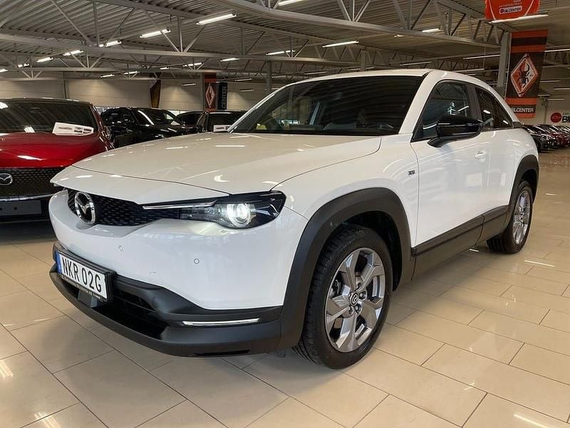Vit Begagnad 2022 Mazda MX30 Exclusive-Line SUV | 159 000 kr (Marknadspris) - Bild 1/4