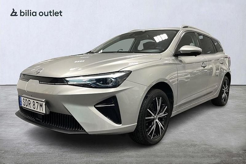 Grå Begagnad 2022 MG MG5 EV Long Range Luxury Kombi | 199 900 kr (Marknadspris) - Bild 1/3