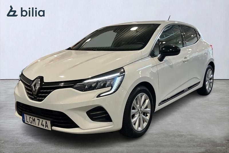 Vit Begagnad 2022 Renault Clio V Intens Halvkombi | 159 900 kr - Bild 1/3