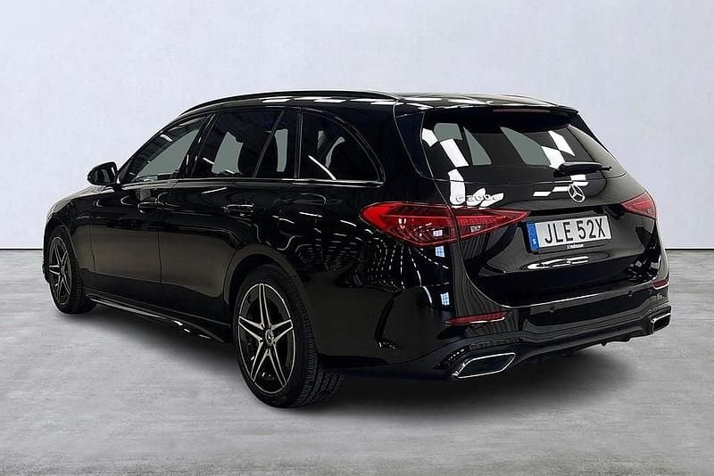 Begagnad Mercedes C300e AMG line 204 HK (150 kW) 2022 Svart Kombi