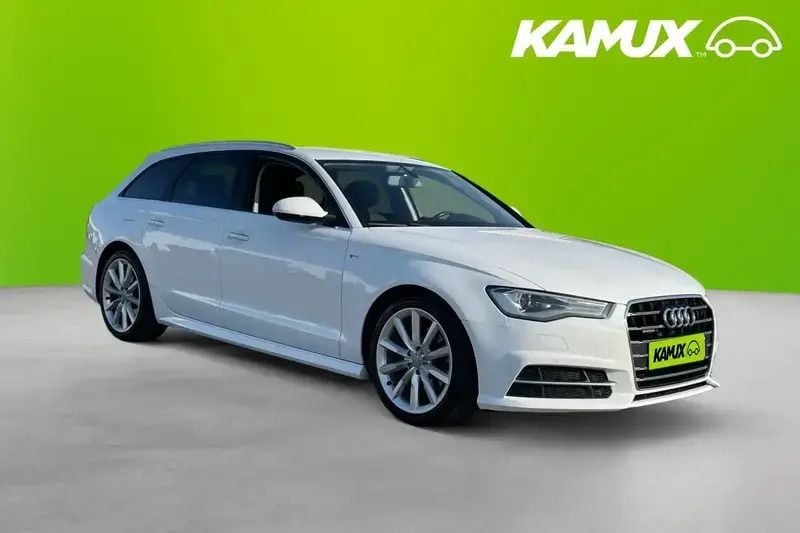 Vit Begagnad 2017 Audi A6 S-Line Kombi | 193 800 kr (Bra pris) - Bild 1/4