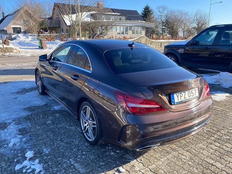 Begagnad Mercedes CLA220 AMG line 177 HK (130 kW) 2017 Brun Sedan