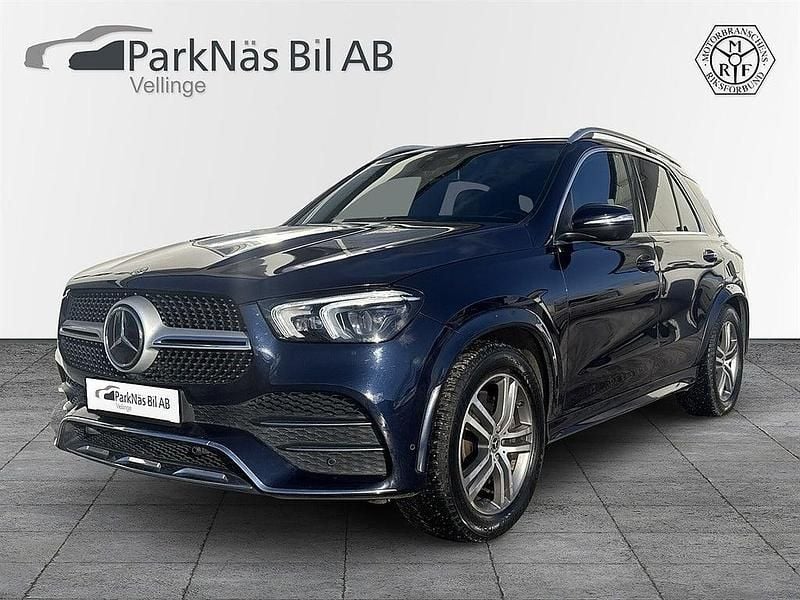 Begagnad Mercedes GLE350 AMG 320 HK (235 kW) 2021 Blå SUV