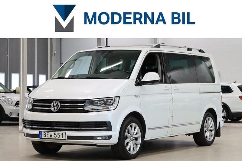 Vit Begagnad 2016 VW Multivan Highline Minibuss | 274 900 kr (Lite dyr) - Bild 1/4