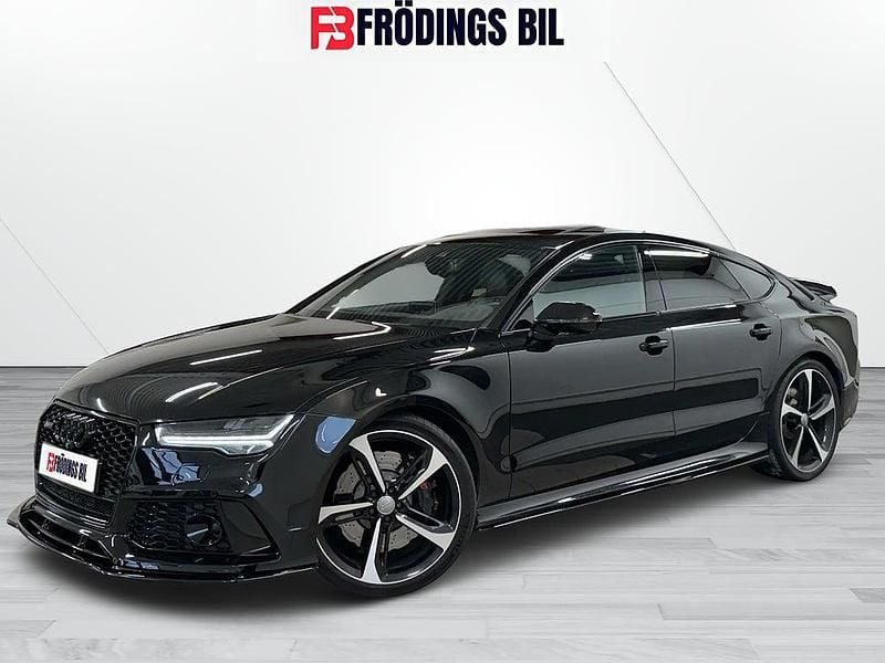 Svart Begagnad 2016 Audi RS7 Performance Halvkombi | 619 900 kr (Marknadspris) - Bild 1/4