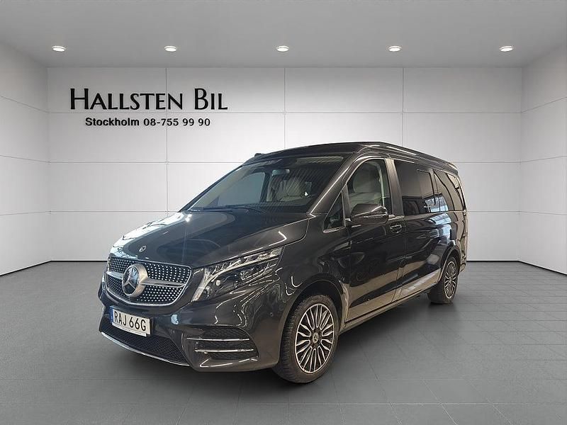 Begagnad Mercedes V300 Marco Polo 237 HK (174 kW) 2023 Mörkgrå Minibuss