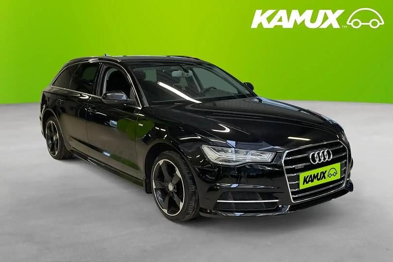 Svart Begagnad 2016 Audi A6 Kombi | 159 800 kr (Marknadspris) - Bild 1/4