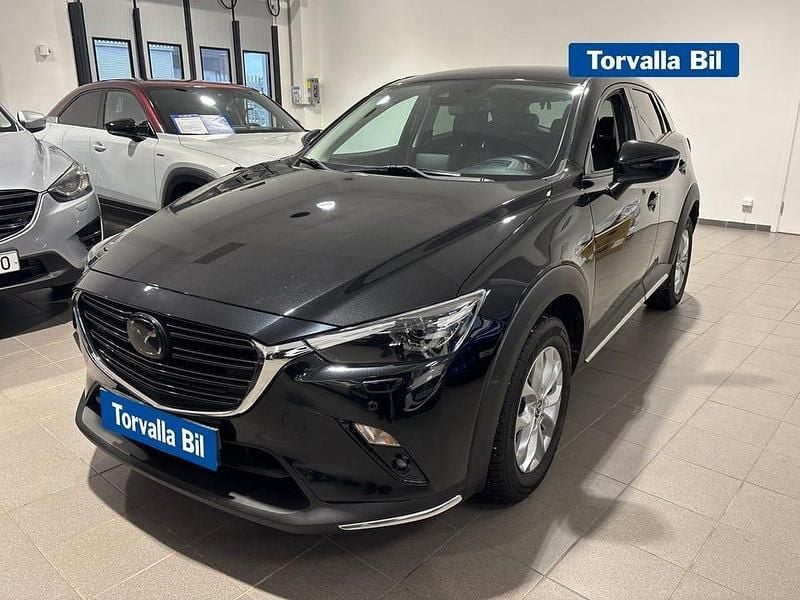 Svart Begagnad 2018 Mazda CX-3 Optimum SUV | 199 000 kr (Marknadspris) - Bild 1/4