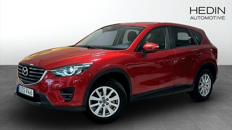Röd (red) Begagnad 2016 Mazda CX-5 SUV | 159 900 kr (Lite dyr) - Bild 1/4