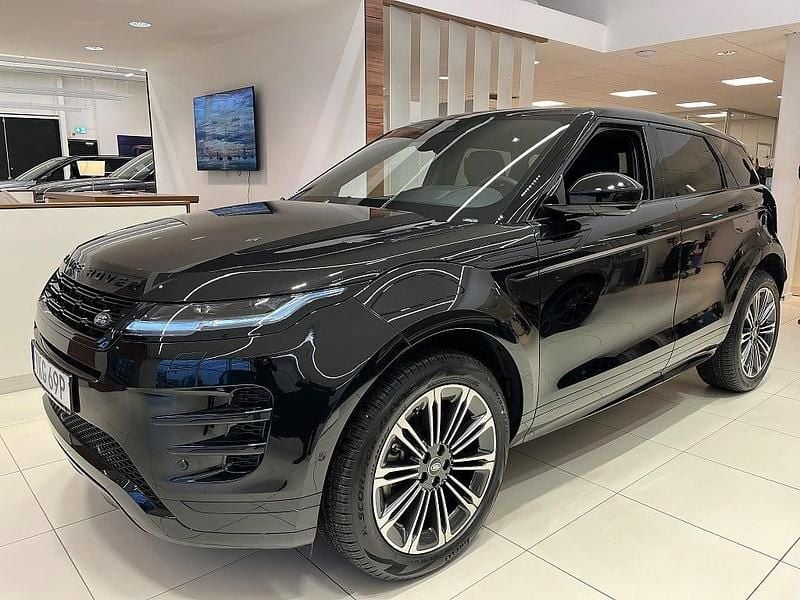 Svart Begagnad 2024 Land Rover Range Rover evoque Dynamic SUV | 950 000 kr - Bild 1/4