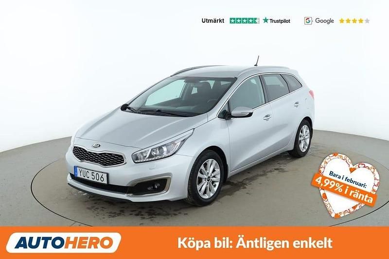 Begagnad Kia Ceed Sportswagon 136 HK (100 kW) 2017 Grå Kombi